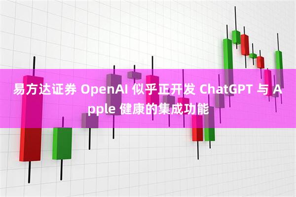 易方达证券 OpenAI 似乎正开发 ChatGPT 与 Apple 健康的集成功能